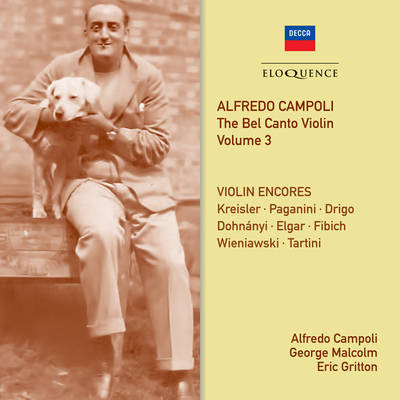 Alfredo Campoli The Bel Canto Violin Vol 3