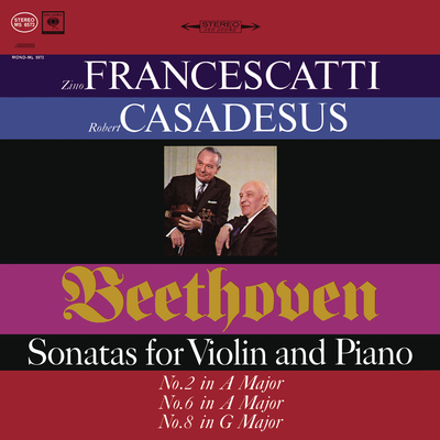 Beethoven: Violin Sonatas 2, 6 & 8